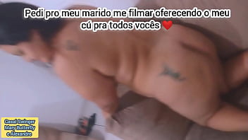 Eu Pedi Pro Meu Marido Me Filmar Oferecendo O Meu Cú Pra Todos Vocês Ele Ficou Com Muito Tesão De Me Ver Toda Oferecida E Daí Tive Que Chupar O Pau Dele Pra Descarregar O Saco Na Minha Garganta thumbnail