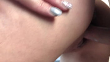 Horny babe public blowjob and hard rough fuck