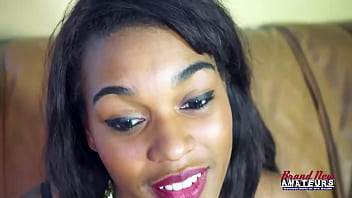 Skylar gets on the couch to let him put that fast toy on her clit