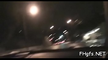 Appetizing teen enjoys fuck session