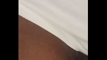 He wanks off with oil