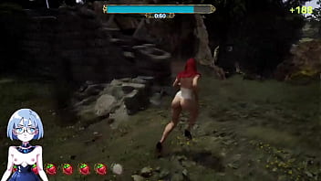 Horny blonde fucked by a fat old man catch me gameplay 1