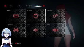 Horny blonde fucked by a fat old man catch me gameplay 1