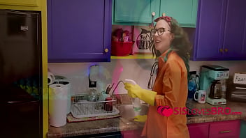 This prank that backfired inside stepsisters tight teen pussy