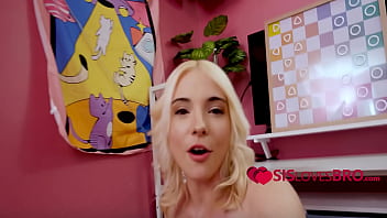 This prank that backfired inside stepsisters tight teen pussy