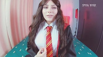 Anal slut hermiona granger seduces you her young body dances strip tease and asks to fuck her butt