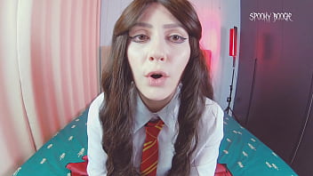 Anal slut hermiona granger seduces you her young body dances strip tease and asks to fuck her butt