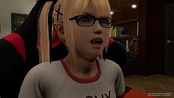 Training her throat by swallowing 1 2