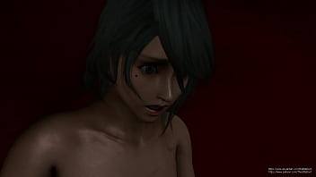 Training her throat by swallowing 1 2