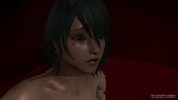 Training her throat by swallowing 1 2