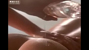 Lesbian massaging & love scenes from softcore film "staying on top"