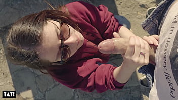 Amateur whore wants cock at outdoors deepthroat with stranger