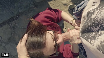 Amateur whore wants cock at outdoors deepthroat with stranger