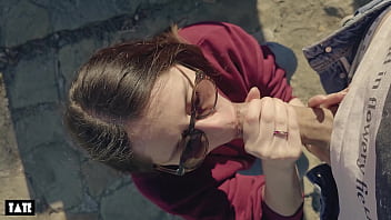 Amateur whore wants cock at outdoors deepthroat with stranger