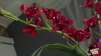 A voluptuous redhead can accommodate a baseball bat making the insertion of two penises effortless