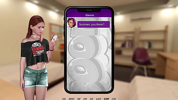 Summer in the city #06 petite red head eating ramen