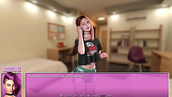 Summer in the city #06 petite red head eating ramen