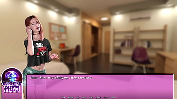 Summer in the city #06 petite red head eating ramen