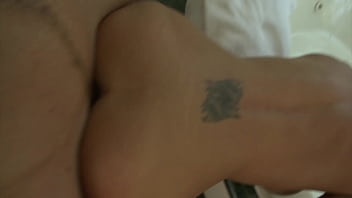 Busty brunette capri sucks on some dick and gets a facial cumshot here