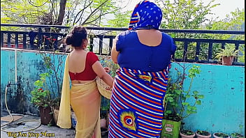 Two sexy hot ladies v s boyfriend indian threesome sex with dirty talking