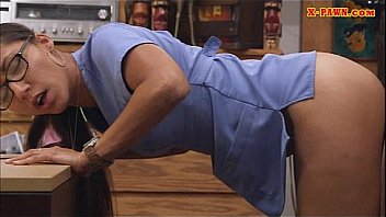 Girl desperately needs money gets banged at the pawnshop