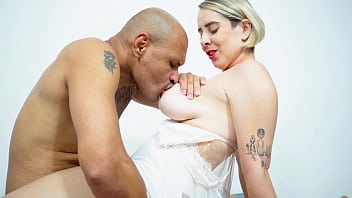 Brazilian dude fucking white chick in the ass