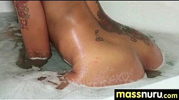 Slippery massage with happy end 21
