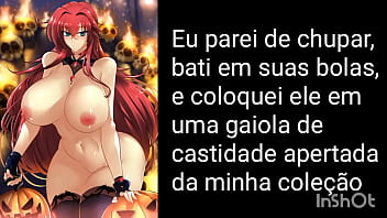 Babá rias não deixa você gozar traduzido