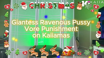 Giantess ravenous pussy vore punishment on kaiiamas