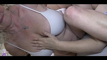 Two horny grannies have fun