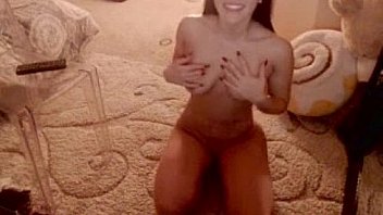 He pressed his hand hard on her nipple rings