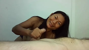 Thaiger loves sucking and tugging joey