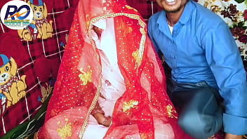 Episode 1 desi bride bhabhi was sitting all dressed up and patiently instead of brother brother in law celebrated the wedding night with bhabhi hindi audio clear voice