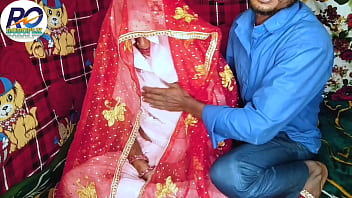 Episode 1 desi bride bhabhi was sitting all dressed up and patiently instead of brother brother in law celebrated the wedding night with bhabhi hindi audio clear voice