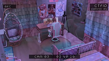 Stepbrother spies on perverted stepsister using hidden camera sims anime hentai sfm