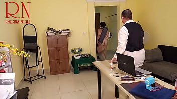 Yoga time in the office regina noir full video