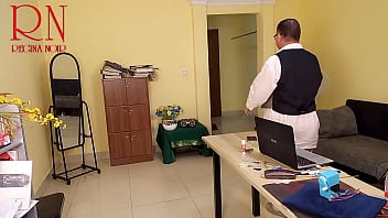 Yoga time in the office regina noir full video