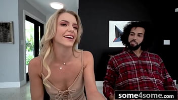 Thanksgiving game ends with fourway party with three hot teens Thanksgiving game ends with fourway party with three hot teens