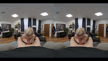 Horny old granny cougar gilf titjob 360 vr sex cum eater grandma