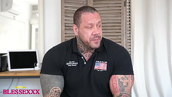 Personal trainer destroys me with his huge cock