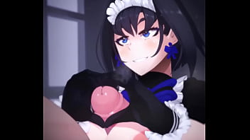 Горничная с большими сиськами дрочит большой белый член сиськами thumbnail