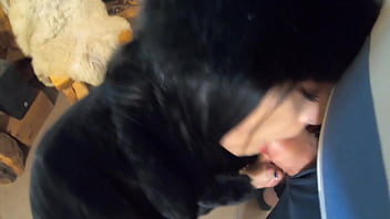 Preview milfycalla deep blow job while wearing fur coat and shiny boots 204