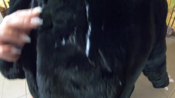 Preview milfycalla deep blow job while wearing fur coat and shiny boots 204