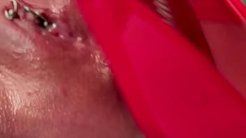 Anal masturbate by high heels and juice pussy after orgasm