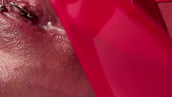 Anal masturbate by high heels and juice pussy after orgasm