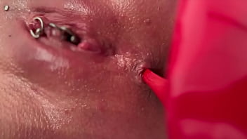 Anal masturbate by high heels and juice pussy after orgasm