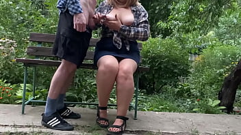 My mother in law's gorgeous natural tits are finally all covered in my warm cum dreams come true