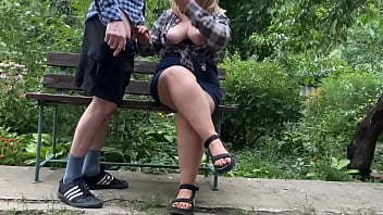 My mother in law's gorgeous natural tits are finally all covered in my warm cum dreams come true