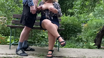 My mother in law's gorgeous natural tits are finally all covered in my warm cum dreams come true