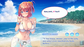 An inexperienced girl gets an aphrodisiac massage and turns into a whore on the beach